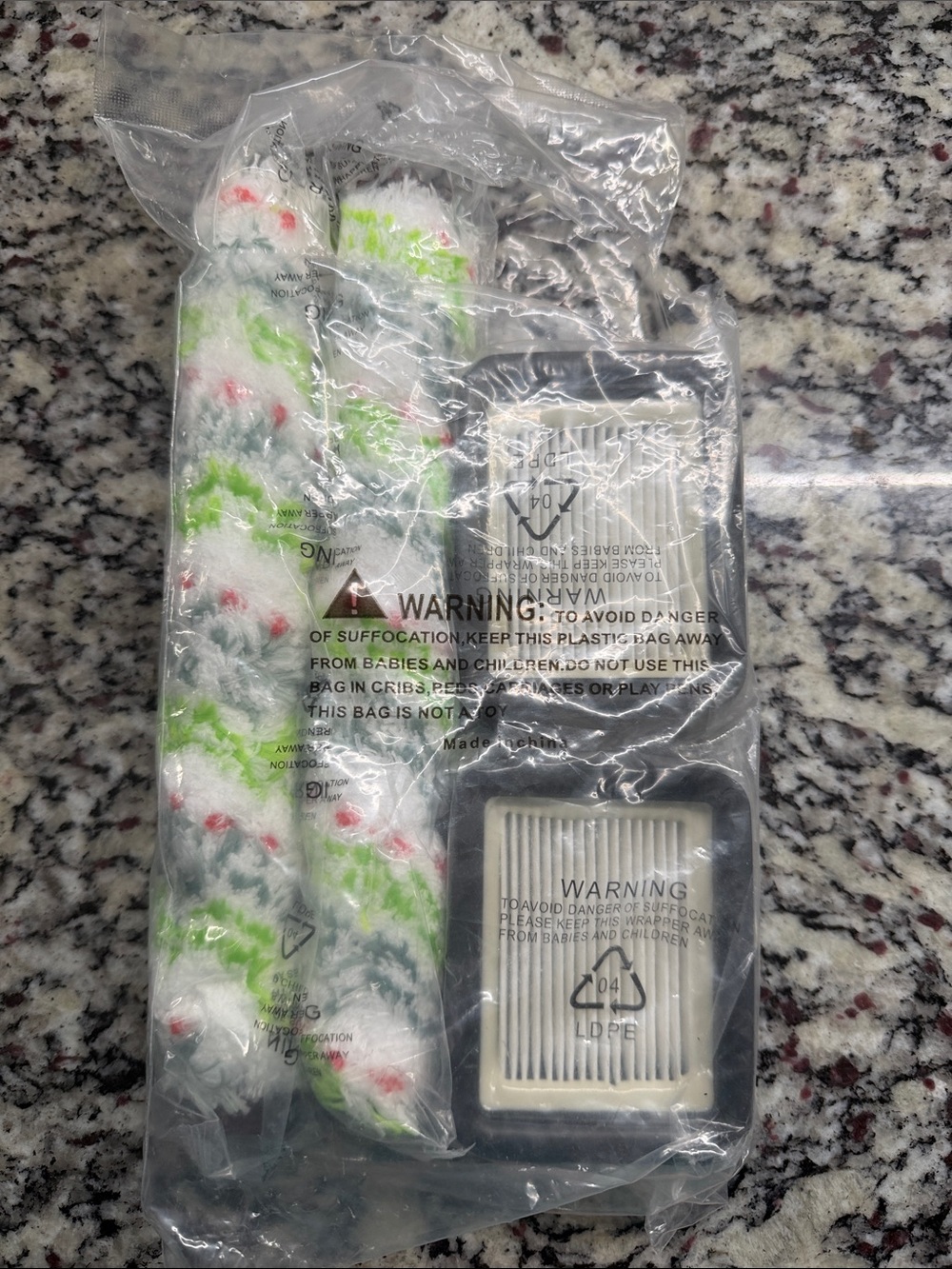 Bissell crosswave vacuum rolls and filters